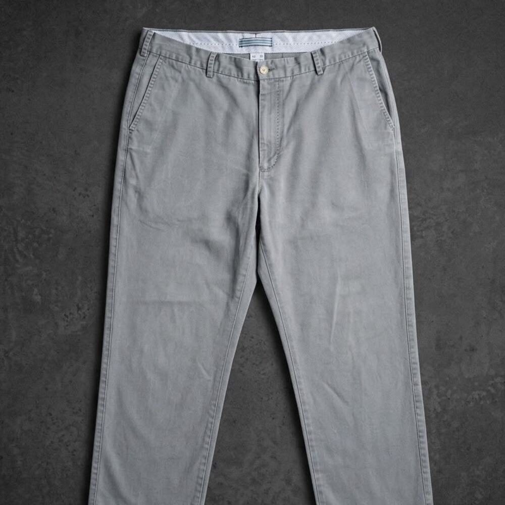 Peter Millar Peruvian Cotton Golf Chinos 38 Slate Blue Quiet Luxury Preppy